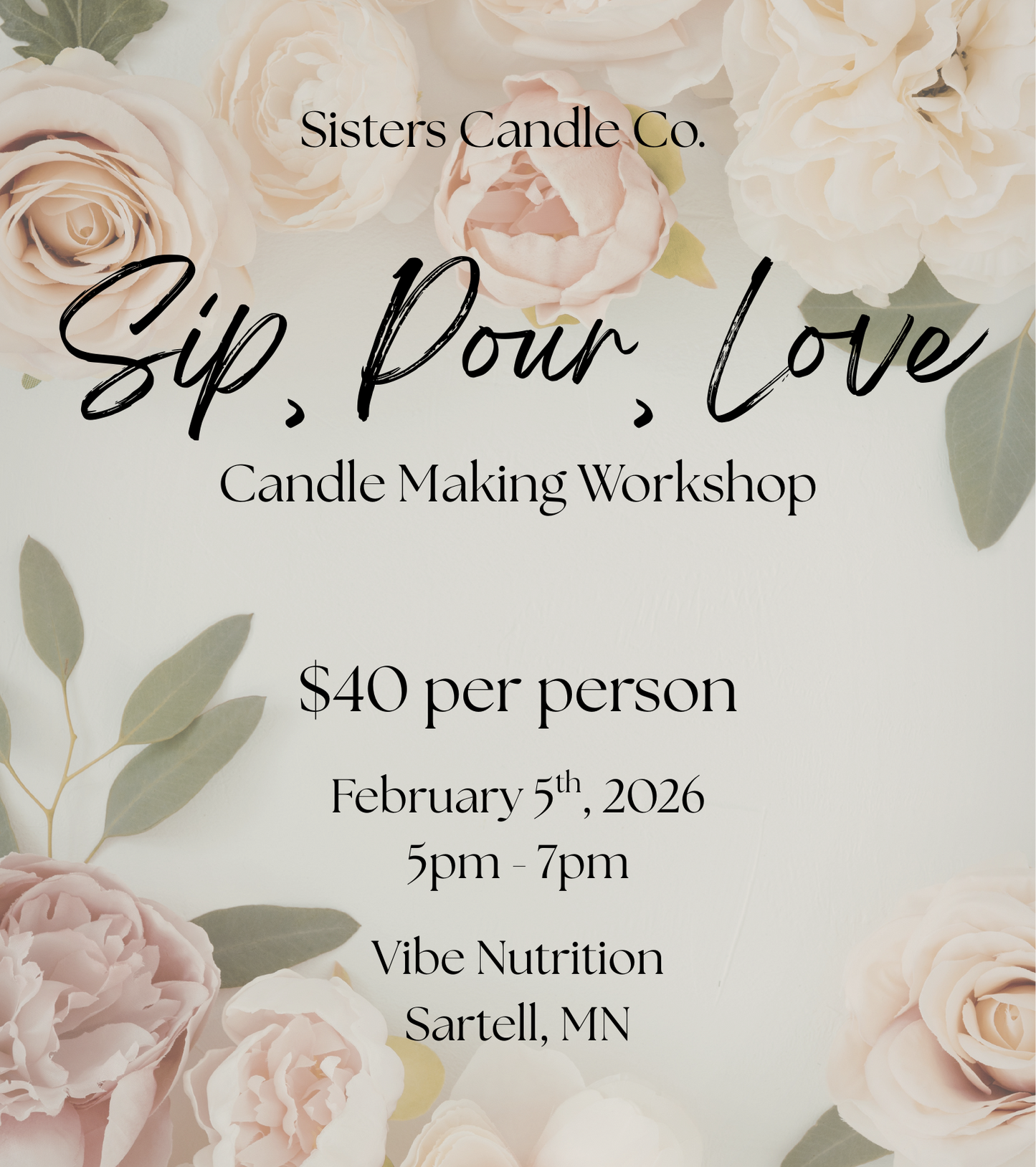 Candle Workshop Registration