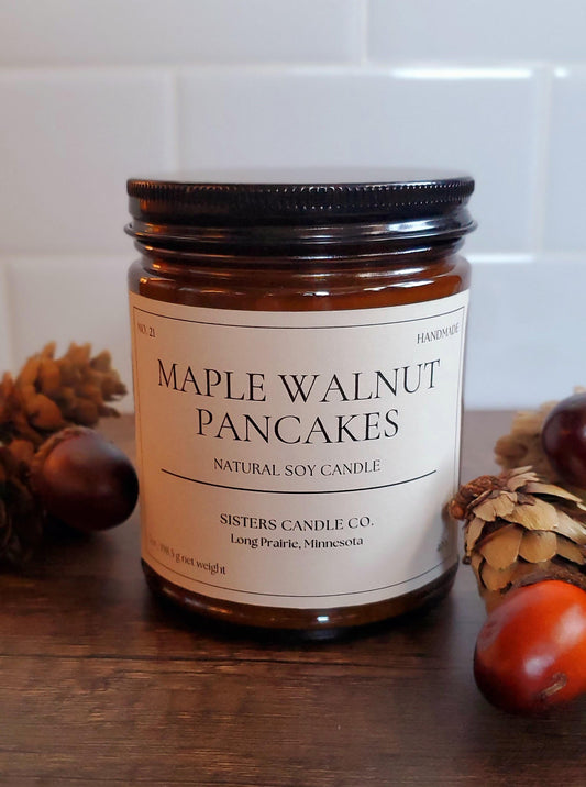 Maple Walnut Pancakes