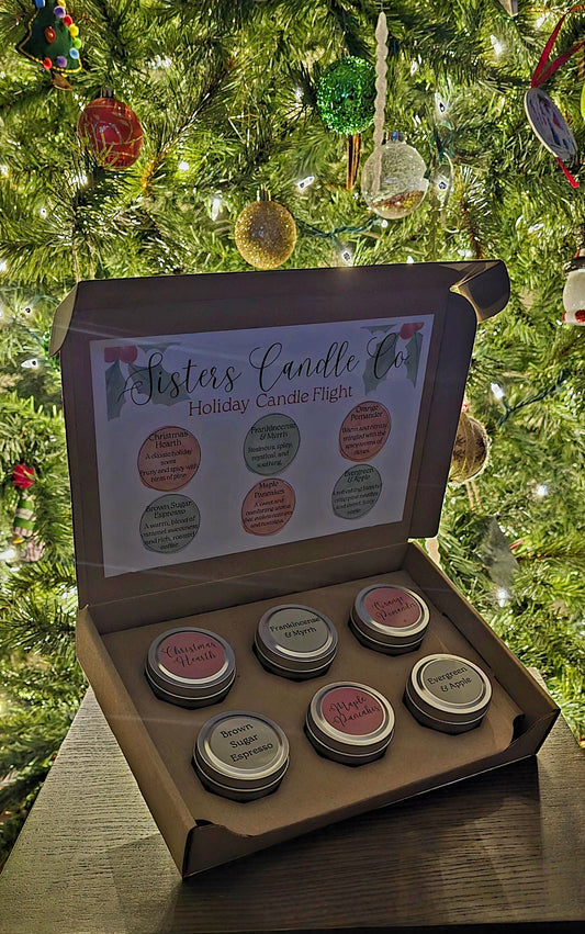 Holiday Candle Flight